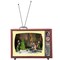 Northlight LED Lighted Animated and Musical TV Scene Christmas Display - 9.25"